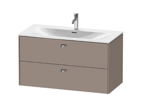 Mueble DURAVIT Brioso bajo lavabo montado en la pared 102,0 x 47,9 cm 2 cajones incl. recorte de sifón y delantal para lavabo Viu 234410