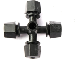 Paquete de 10 boquillas pulverizadoras de 6 mm para aspersores de césped, sin marca.