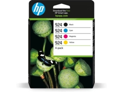Pack 4 Cartuchos HP 924 Originales (Cmyk)