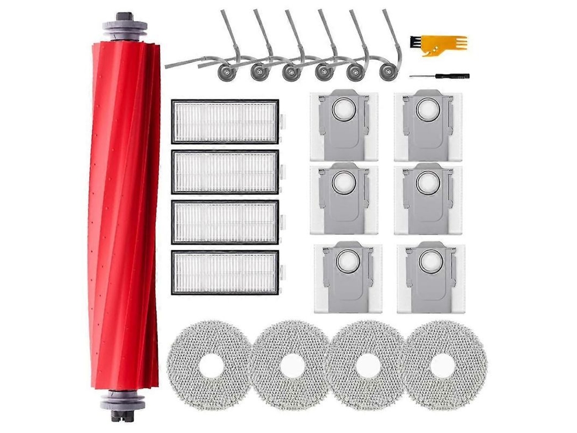 Juego De Accesorios Para Aspiradoras Roborock Qv 35a, Qv 35s, Qr 798 Y Qr 598 (pieza De Repuesto)