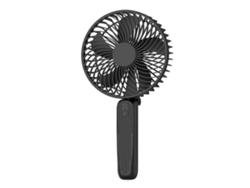 Ventilador portátil recargable BRILVIBERA de 10000 mAh, potente e ideal para acampar y actividades al aire libre.