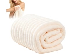 Toalha De Banho De Alta Qualidade, 140 X 71 Cm, Com Textura De Algodão Absorvente E Acabamento Canelado Elegante, Para