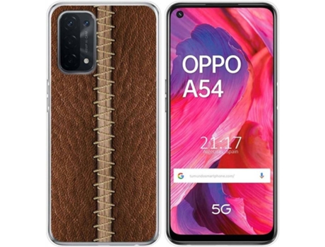 Carcasa Oppo A54 5G / A74 5G TUMUNDOSMARTPHONE Cuero 01 Multicolor