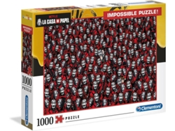 Puzzle CLEMENTONI Impossible - Casa de Papel (1000 Piezas)