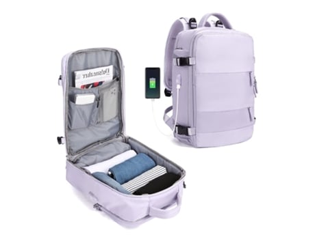 Mochila de viaje para mujer Mochila para deportes al aire libre Mochila informal impermeable LMWT