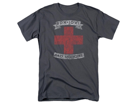 Camiseta ROCKINSTONE Bon Jovi Mala Medicina (XXL)