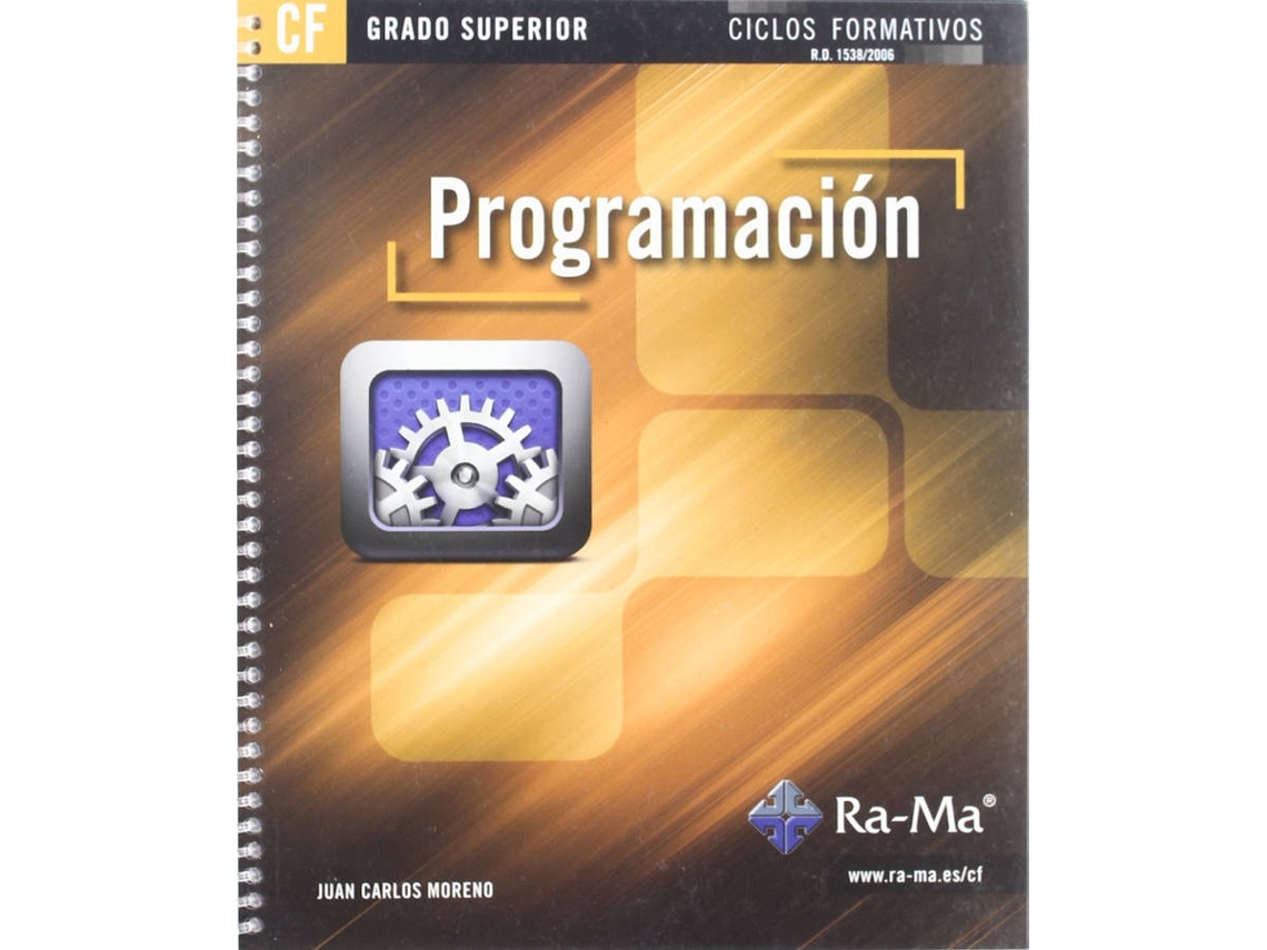 Libro Programación de Juan Carlos Moreno Pérez (Español)