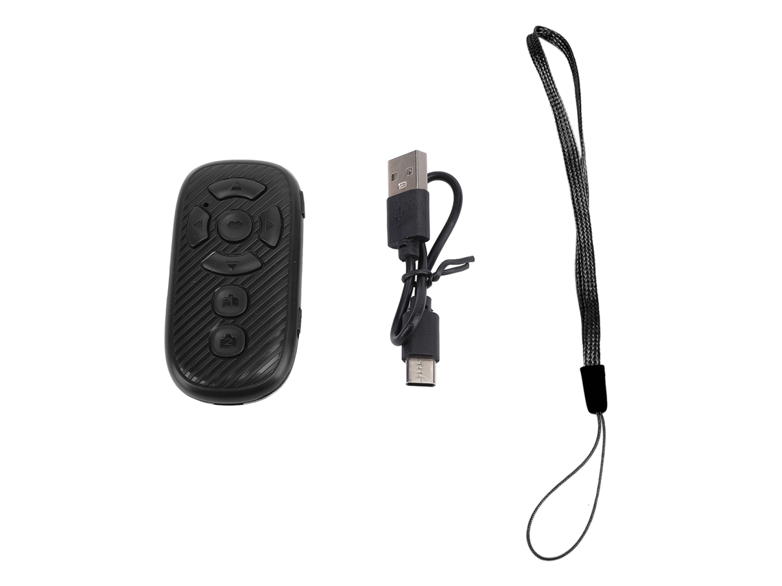 Anillo De Desplazamiento Con Control Remoto, Obturador De Cámara Bluetooth, Grabación De Vídeo, Pasapáginas