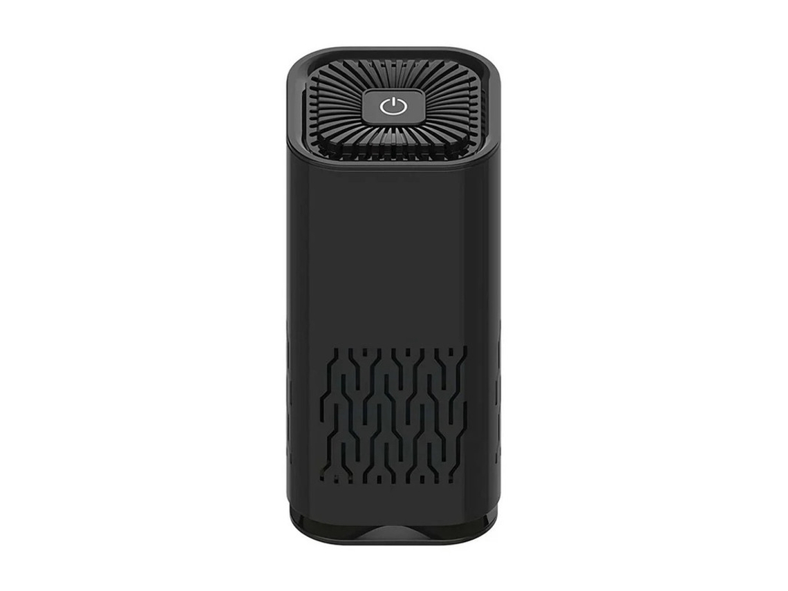 Purificador De Aire Para Mascotas Portátil Hepa Para Humo Yizhood Negro