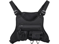 Mochila deportiva cruzada para correr, bolsa de pecho para senderismo y chaleco para correr | Mochila ligera para actividades Slowmoose