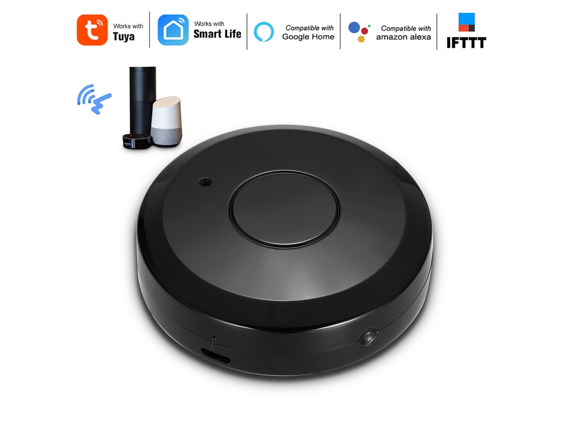 Control Remoto Inteligente Universal Wifi-ir Para Aire Acondicionado Y Tv Con La Aplicación Tuya Alexa.