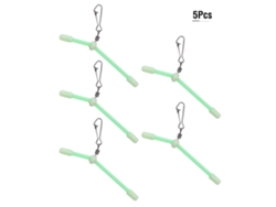 Conector de equilibrio para tubo de pesca de PVC pequeño de 7 cm, 5 unidades
