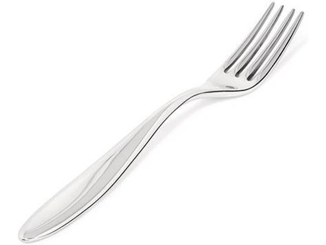 Set 6 Tenedores de Postre ALESSI Mami Prata (Gris - Acero Inox - 17 cm)