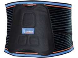 Cinturón Lumbar THUASNE (Negro, Azul, orange-M)