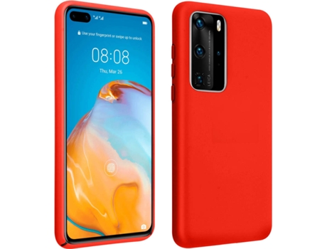 Funda Huawei P40 Pro AVIZAR BACK-FAST-RD-P40P Rojo