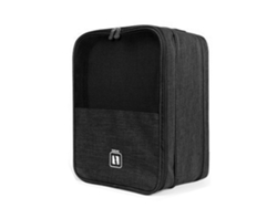 Bolsa de Almacenaje Bolsa Guardar Zapatos JEIIBRZUI Negro (30x21x2cm)