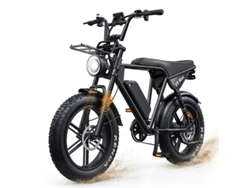 Bicicleta Eléctrica Aairsk V8 Para Adultos, Batería 48v Y 15ah, Motor 250 W, Suspensión Completa,neumáticos Todoterreno 20 Pulgadas