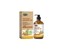 Aceite de masaje de jengibre calmante para la relajación.