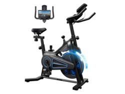 Bicicleta Estática Magnética Formill Qk116c Para El Hogar, Volante De Inercia De 6 Kg, Carga Máxima De 130 Kg, Ultra Silenciosa Con Pantalla Lcd Y Sop