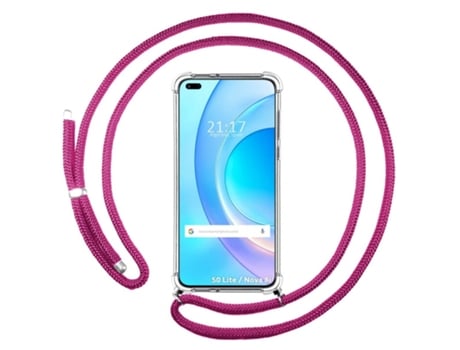 Carcasa Huawei Honor 50 Lite 5G / Nova 8i TUMUNDOSMARTPHONE Colgante Rosa