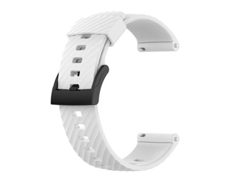 Correa de Silicona para Suunto Spartan Sport/Spartan Sport Wrist HR/9/9 Baro/7/D5 - blanco