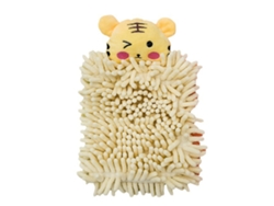 Toalla De Mano De Microfibra Con Diseño De Dibujos Animados, Absorbente Y De Secado Rápido, Ideal Para Cocina Y Baño - Pequeño Tigre