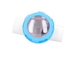 Válvula Antirretorno Visible De 2 Pulgadas Para Piscina, Conexión De Tubería Unidireccional