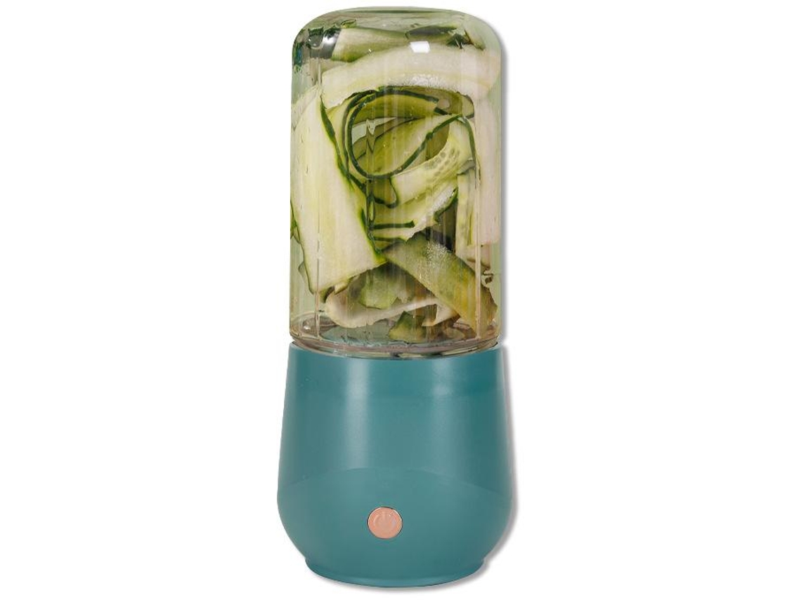 Taza Exprimidora Eléctrica Multifuncional Recargable Por Usb Para Hacer Jugo En La Oficina CHRUI verde oscuro