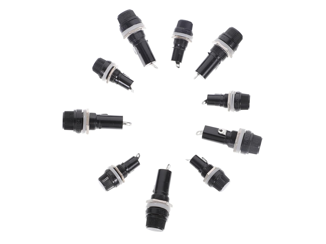 Portafusibles De 16 Piezas Para Montaje En Panel Para Sistemas Eléctricos De Automóviles Y Embarcaciones
