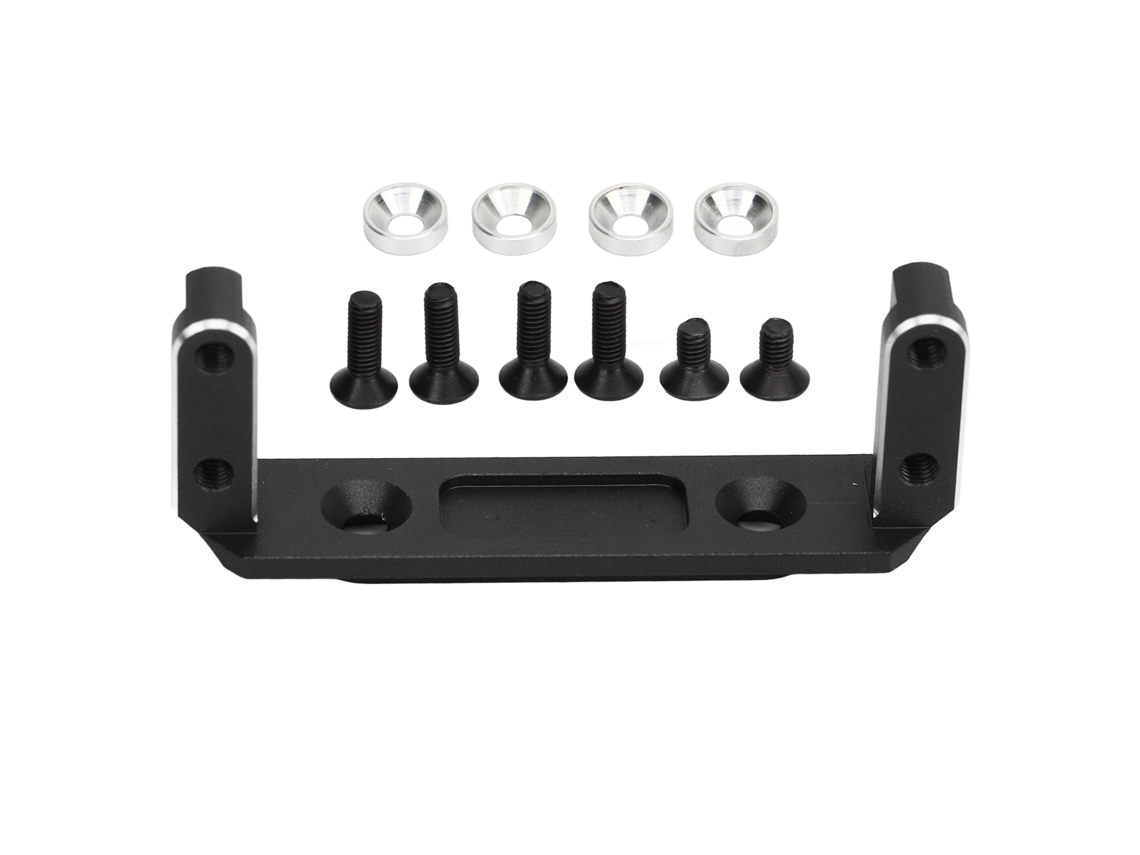 Soporte De Servo De Aluminio Para Rc Crawler 1/10 Capra Utb10, Accesorio De Actualización Para Coche Rc Negro