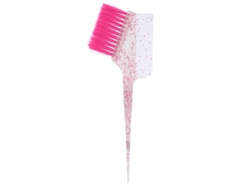 Pincel De Coloración De Cabello Cepillo Para Tinte Mechero Peluquería Uso En Salón Y Hogar Rosa