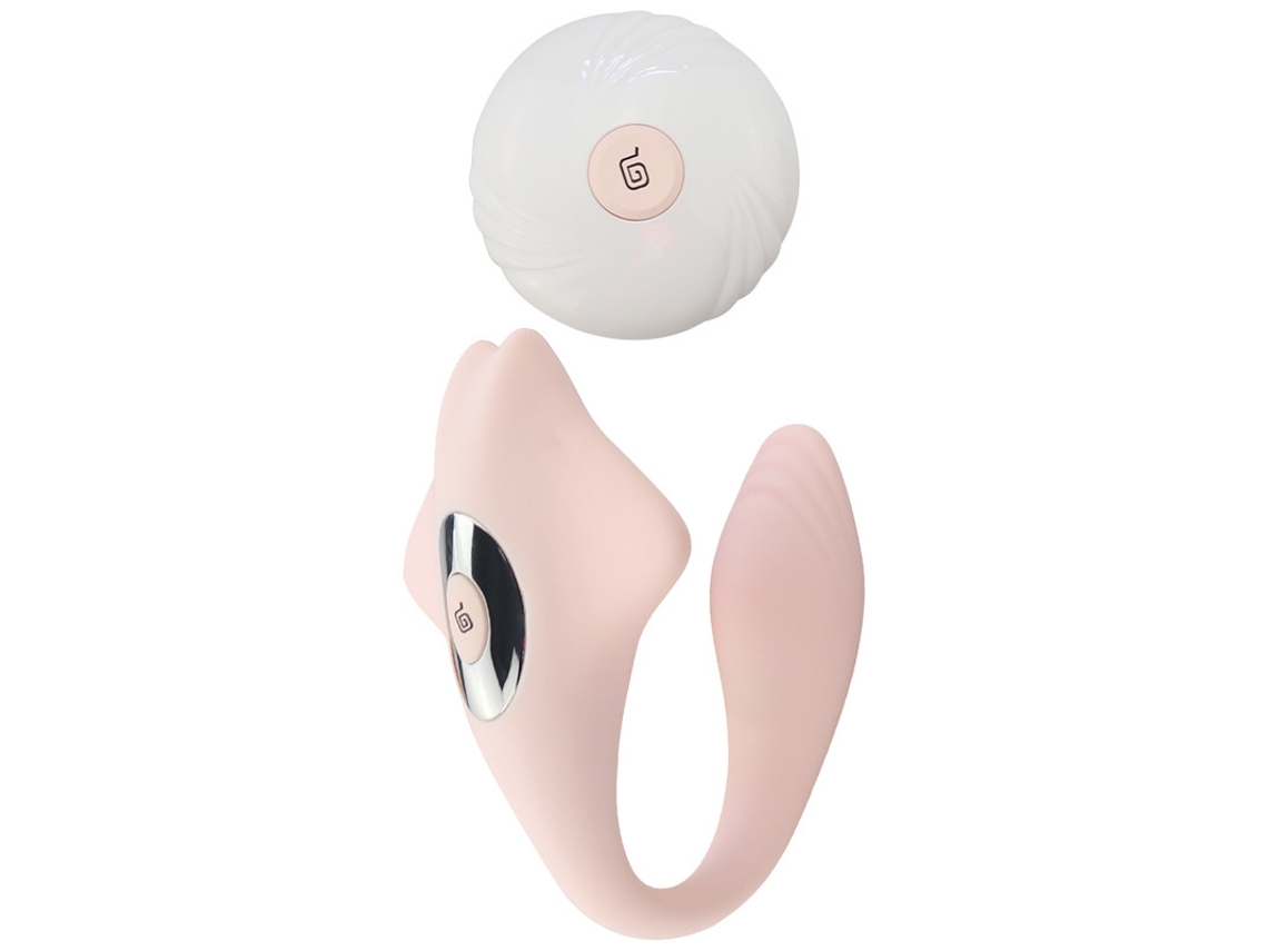Vibrador De Masaje Porttil Con Control Remoto Inalmbrico De 10 Frecuencias Para Mujeres (rosa)