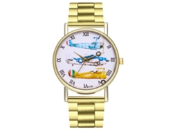 Reloj De Pareja Informal De Acero Con Movimiento De Cuarzo - Un Regalo Exquisito De Zhoulianfa