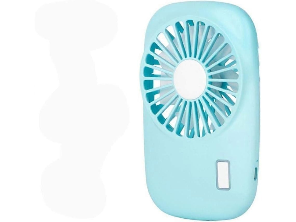 Mini ventilador portátil potente, pequeño y personal con velocidad ajustable, recargable mediante USB, ideal para niños, niñas y mujeres.