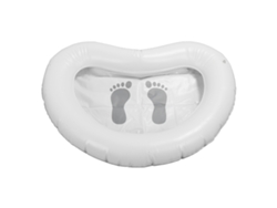 Bañera Inflável Para Pés Portátil Durável Para Mergulhar Os Pés, Ideal Para Escada De Entrada À Piscina