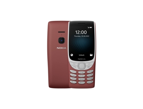 Smartphone NOKIA Telefone 8210 Rojo 2,8
