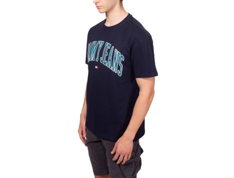 Camiseta de Hombre TOMMY JEANS Azul (M)