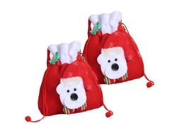 Bolsa de regalo para Navidad, frutas y decoración de regalos. TRUYUETY