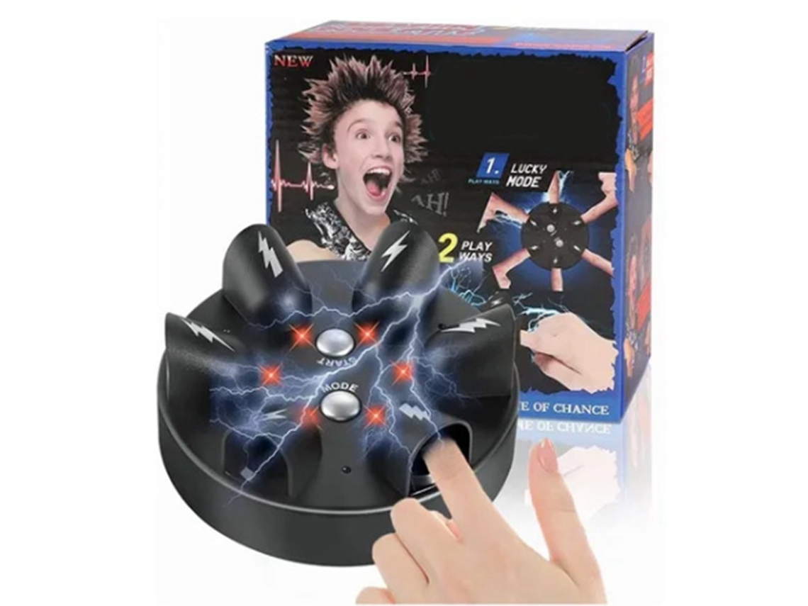 Ruleta De Descargas Eléctricas Para Fiestas, Juego De Dedos Para 6 Dedos De La Suerte, Máquina De Descargas