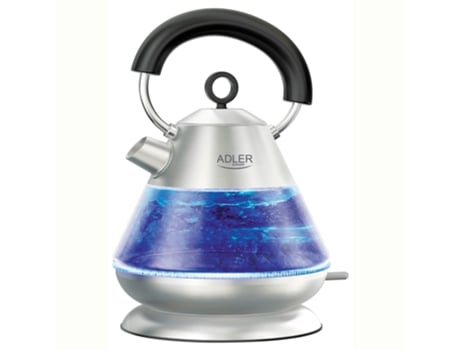 Hervidor Agua Eléctrico 15 Litros Jarra Cristal Inalámbrica Retroiluminada ADLER AD 1282