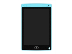 Ats-tableta Lcd Para Niños 8.5 Pulgadas Pantalla Monocromática Esquina Redondeada Tablet De Dibujo Azul Claro Para El Hogar