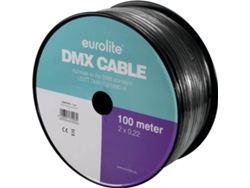 Cable EUROLITE DMX bk (100 m)