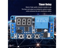 Omni-módulo De Relé De Temporizador Ajustable Con Pantalla Led Para Control Automático (5v)