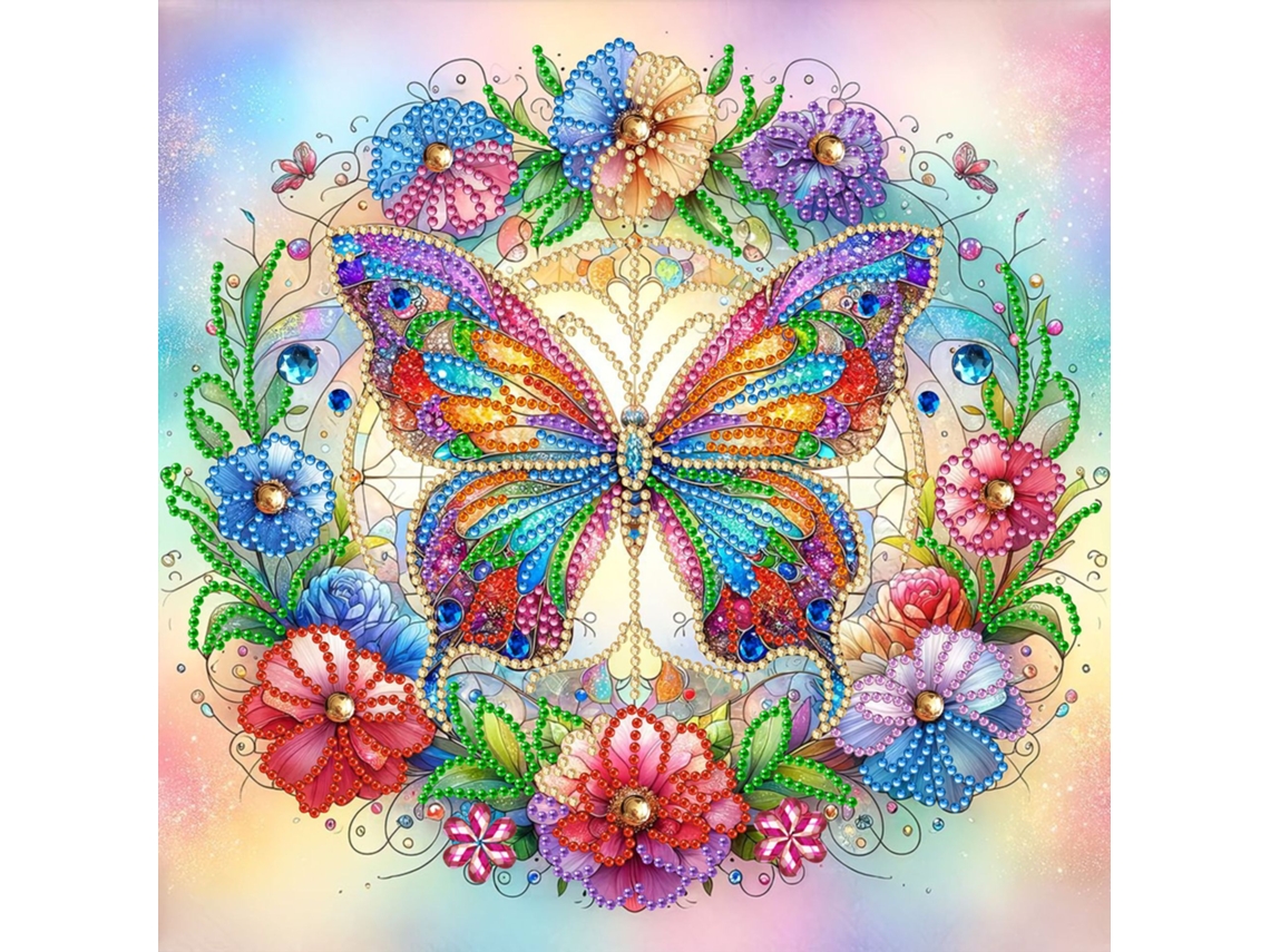 Pintura de diamante SIURN Ab27, manualidades, decoración del hogar (30 x 30 cm)
