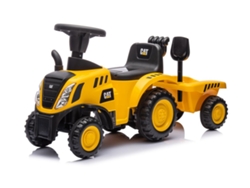Correpasillos CAT TRACTOR con remolque hasta 25 kg de CHIPOLINO