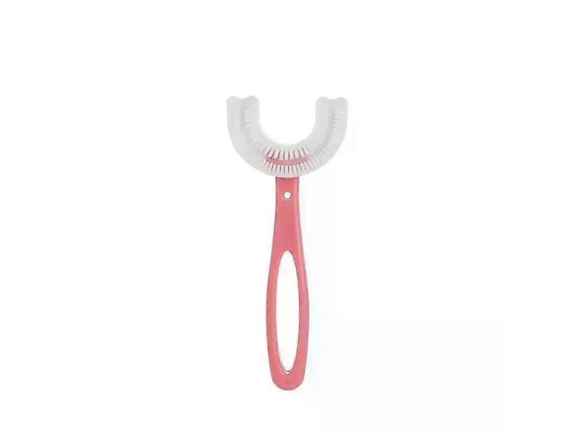Cepillo de dientes infantil con forma de rana de dibujos animados, con limpieza de 360 grados, fabricado en silicona suave. Ideal para niños de HI GOKOCO.