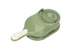 Herramienta Verde 2en1 Moldar Dumplings Portátil Una Mano Para Cocina