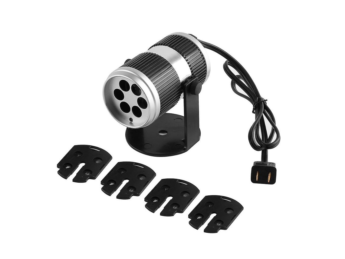 Tarjeta de 4W ranura LED Proyector de Halloween bombilla de luz de control de voz Control de velocidad SLD