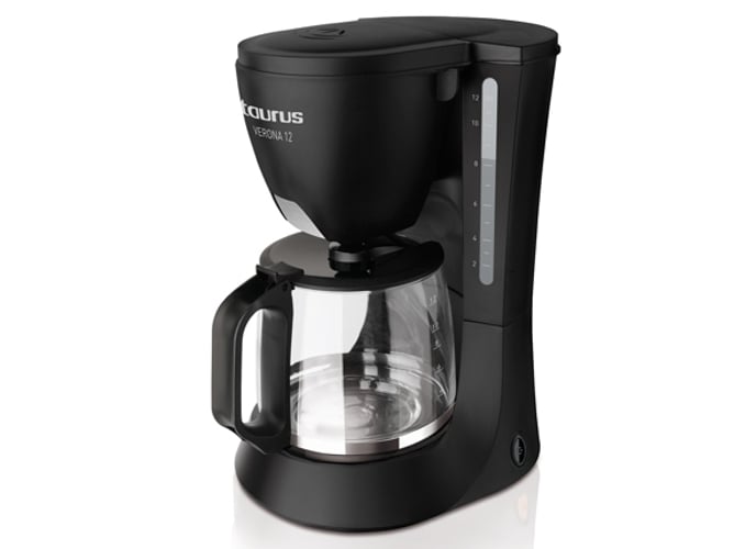 Cafetera De Goteo taurus verona 12 neew con capacidad para tazas 680 w 1.2 litros 920.615 color negro v3