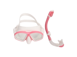 2026rebe-conjunto De Snorkel Para Niños Con Gafas De Buceo Anti Niebla Y Snorkel Seco Rosa Equipo De Snorkeling Para Natación Y Surf
